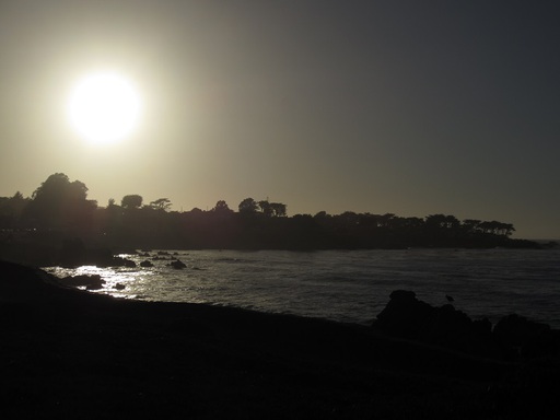 Coucher de soleil à Monterey