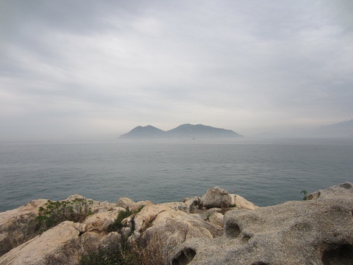 Vue de la crique du pirate