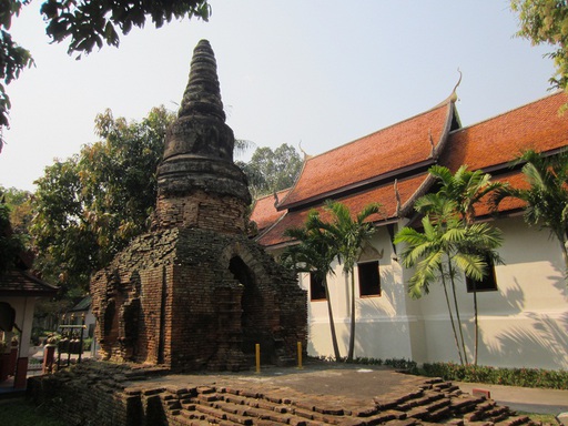 Le Wat Chiang Mai, le plus ancien de la cité