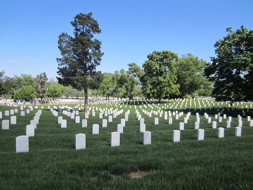 Vue du cimetière