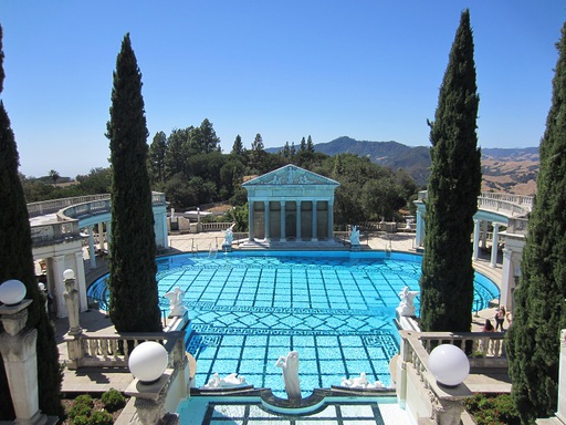 La piscine extérieure