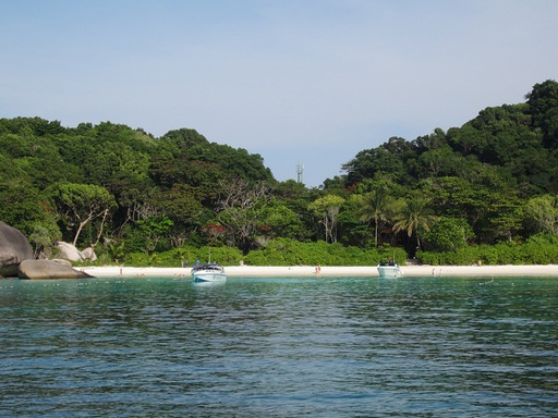 La plage de la baie, sur Similan 8