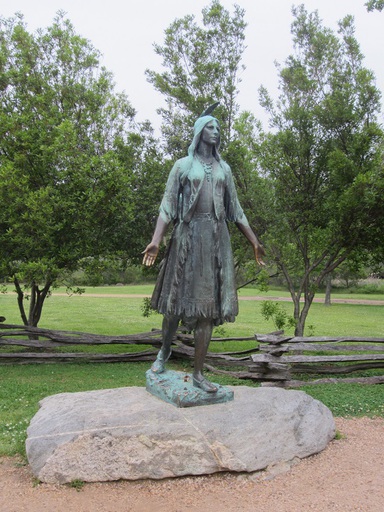 Statue de Pocahontas