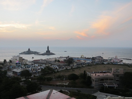 Kanyakumari au lever du soleil