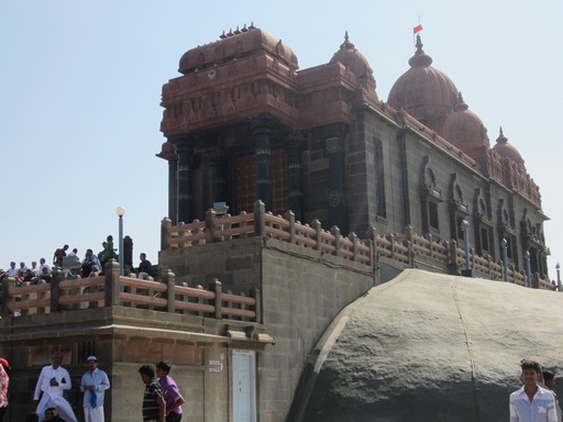Au mémorial de Vivekananda