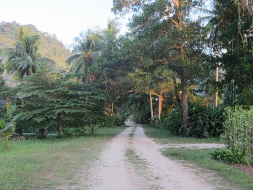 Sur le chemin du retour vers notre guest house