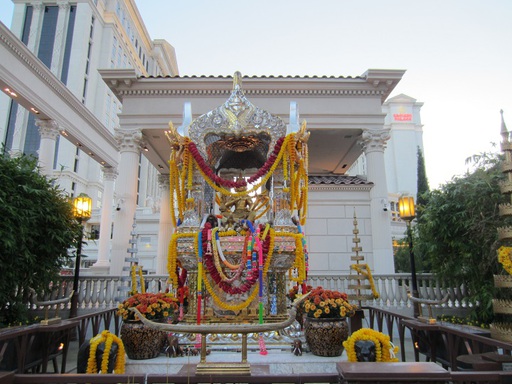 Un temple indien dans la rue