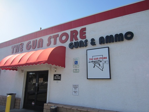 The Gun Store, où nous sommes allés tirer