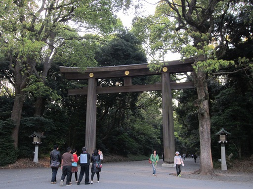 La porte du Meiji-jingu
