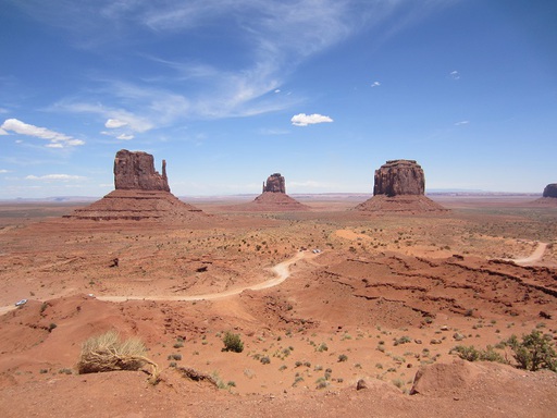 Arrivée à Monument Valley