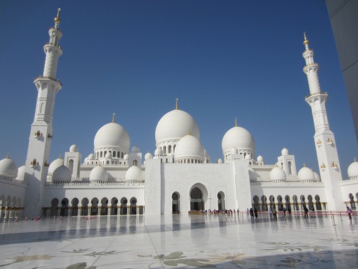 La Grande Mosquée vue de la cour