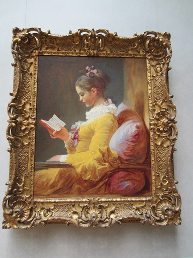 Jeune fille lisant, de Fragonard