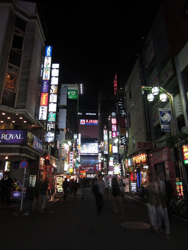 Shinjuku la nuit