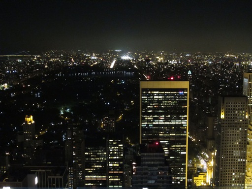 Vue de Manhattan depuis le Top of the Rock