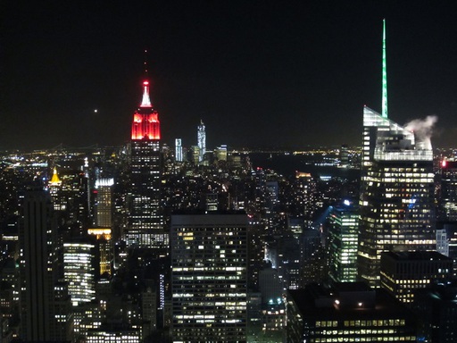 Vue de Manhattan depuis le Top of the Rock