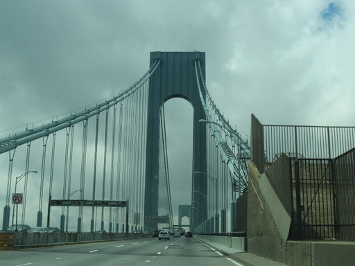 Le pont de Verazzano vu de près