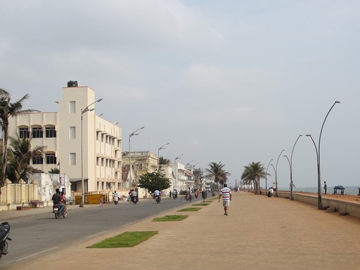 Vue de la promenade