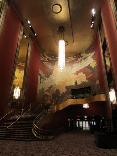 Hall d'entrée du Radio City Music Hall