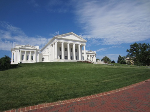 Vue du Capitole de Virginie