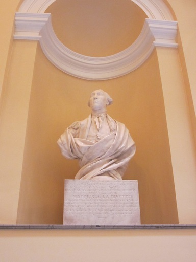 Buste de Lafayette, aussi par Houdon