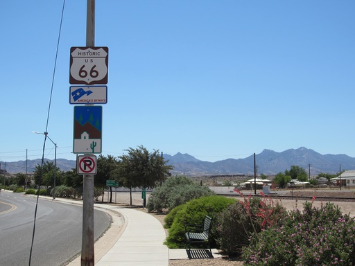 Autre panneau de la route 66