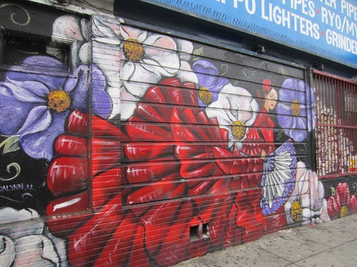 Une fresque près de Market Street