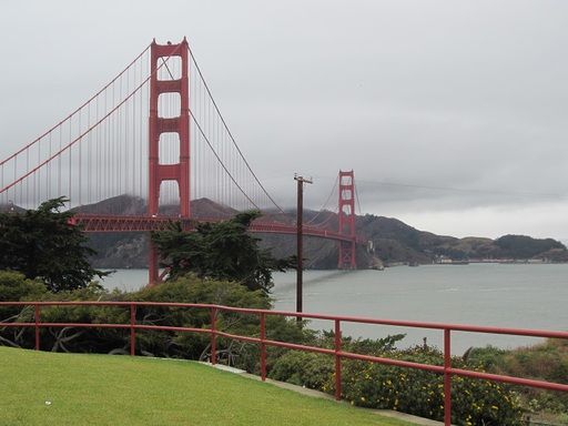 Le Golden Gate Bridge quand il ne fait pas très beau
