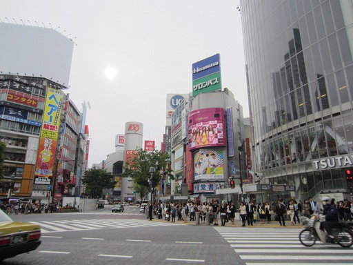 Le carrefour de Shibuya