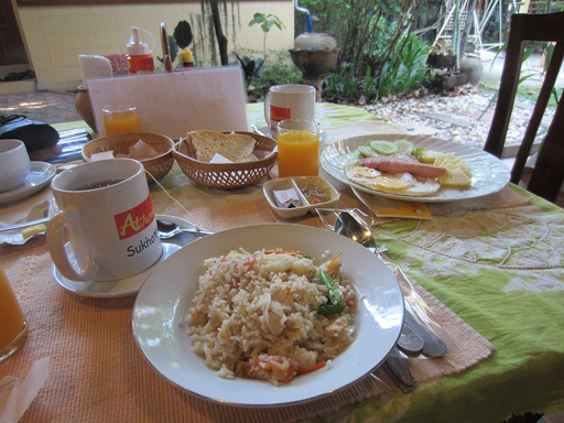 Mon petit déjeuner thaï