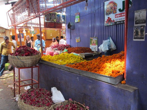 Le marché aux fleurs