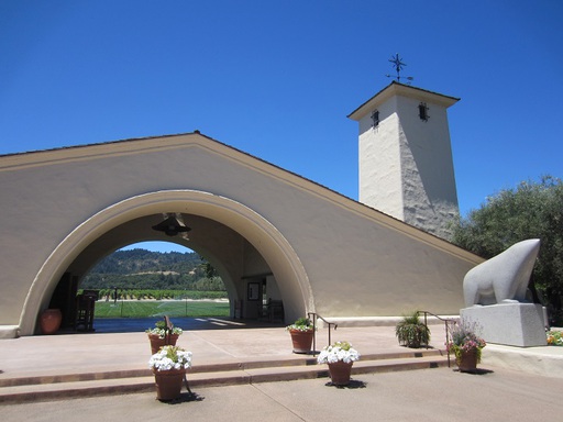 Chez Robert Mondavi, à Oakville