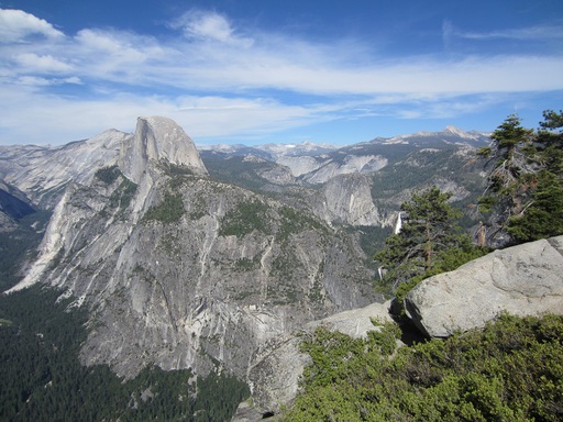 Autre vue depuis Glacier Point